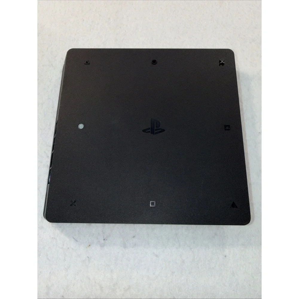 Sony PlayStation 4 Slim PS4 500GB Black Console Gaming System W Power Cord Works